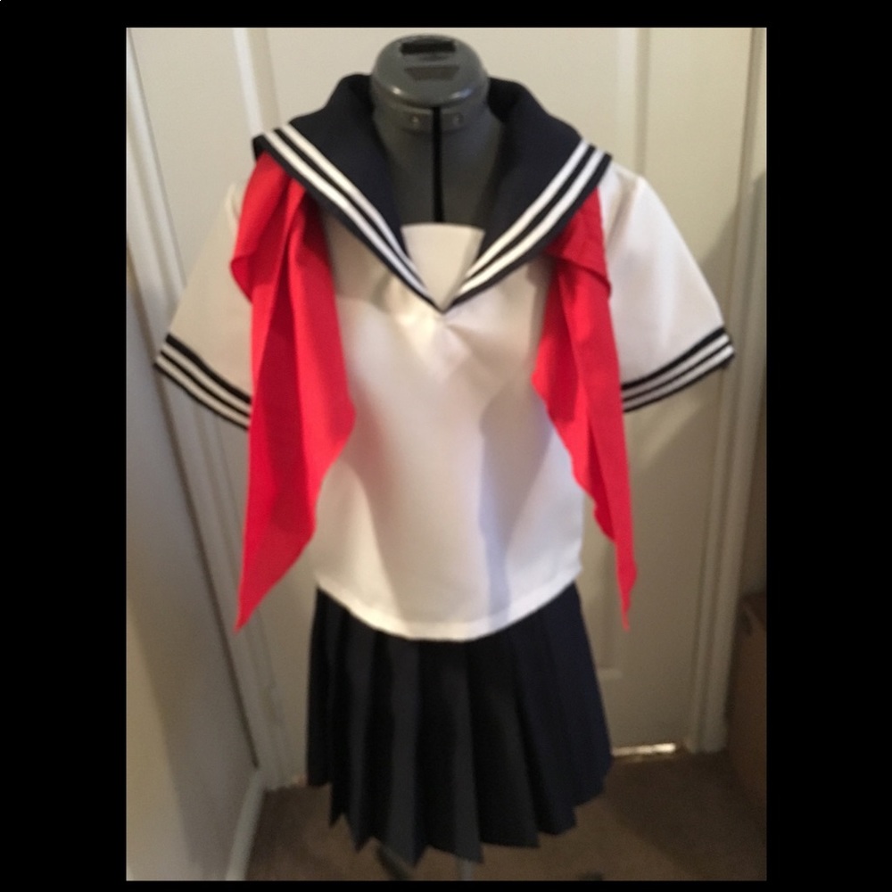 Schoo Girl Uniform Halloween Costume